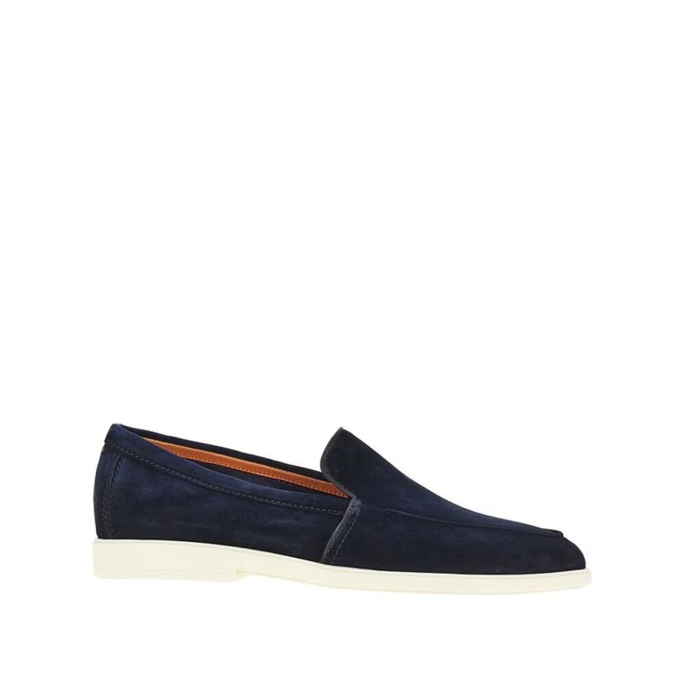 Santoni Men 'Malibu' Suede Leather Loafers